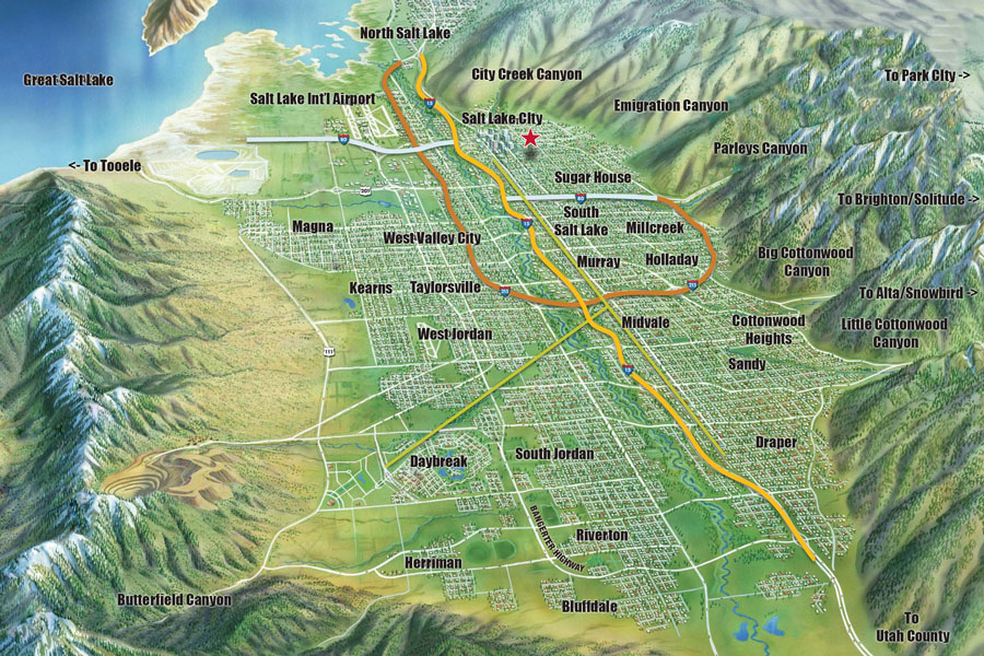 Salt Lake Community Map